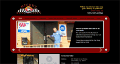 Desktop Screenshot of hickeyauto.com